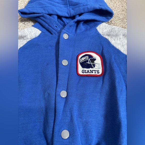 Vintage Jog Togs NY Giants Snap Up Sweatshirt Toddler Size 2 NFL football unisex - Picture 7 of 7